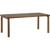 Artek Aalto 83 Tafel Walnoot - Eettafels & bartafels Berk Walnut - 28300786