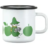 Muurla Moomin emaille mok 37 cl Joyfull Apples