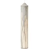 Ferm Living Dryp Pilar Kaars Warm Grey | 30 cm