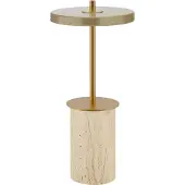 UMAGE Buitenverlichting , Asteria MOVE MINI, dimbare, Beige, Woonkamer, Marmer, Designer