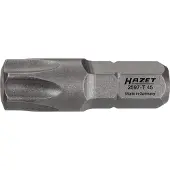 Hazet 2597-T45 2597-T45 TX-bit Aandrijving: 1/4 (6,3 mm) Uitvoering: TX TX 45 25 mm