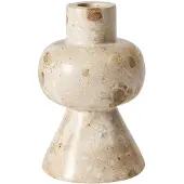 Muubs Vita Kandelaar 12 Cm - Kaarshouders Marmer Seashell - 9190002223