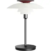 Louis Poulsen PH 80 Draagbare Lamp Opal white|high lustre chrome plated