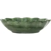 Mateus Oyster Kom 16x18 Cm Woudgroen - Serveerkommen Keramiek Forest Green - EFG362A
