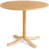 HAY Pastis Table eettafel Ø90 Lacquered oak
