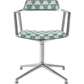Vipp 452 Draaistoel Special Edition Lagrasse - Bureaustoelen Textiel Multi - 45296G01V2