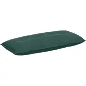 vidaXL Rugkussen Donkergroen 120 x 50 cm Corduroy stof