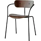 &tradition Pavilion Av2 Stoel Gelakt Walnoot - Stoelen Fineer Walnut - 133844A247