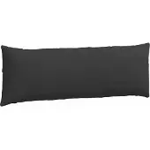 vidaXL Zitkussens 2 pcs Zwart 120 x 40 cm Stof