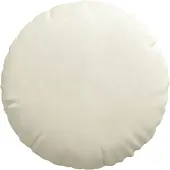 vidaXL Zitkussens 2 pcs Crème Ø 40 x 13 cm Fluweel