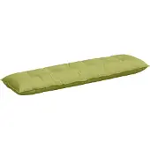 vidaXL Rugkussen Lichtgroen 200 x 19 x 50 cm Stof