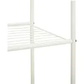 vidaXL Kledingrek Wit 80 x 53 x 156 cm