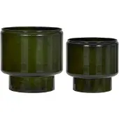 House Doctor Pile bloempot 2-delig Groen