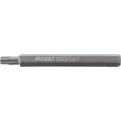 Hazet Bit 2223LG-T25 · 1/4 inch (6,3 mm) zeskant massief · Binnen-TORX-profiel · SW T25