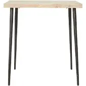 House Doctor Slated bijzettafel ijzer hout