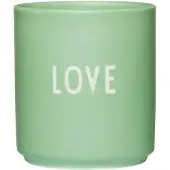 Design Letters favoriete mok 25 cl Love-green bliss