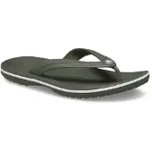 Crocs Teenslippers 'Crocband' olijfgroen