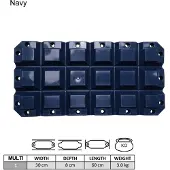 Talamex Multi Fender Blauw 60 x 30 x 8 cm