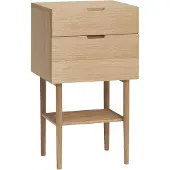 Hubsch Houten kast met lades - naturel