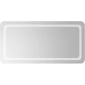 vidaXL Badkamerspiegel LED 50x100 cm