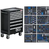 Bgs 4114 Gereedschapwagen Profi Exclusive | 8 laden | met 259 gereedschappen