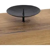 vidaXL Kaarsenhouder Naturel 50 x 15 x 10 cm Massief teakhout