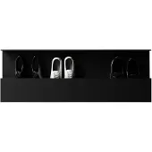 Nichba-Design schoenrek Black, 100 cm