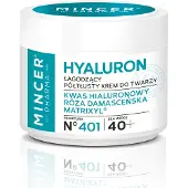 Mincer Pharma Hyaluron verzachtende halfvette gezichtscrème nr.401 50ml
