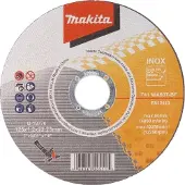 Makita D-18770-10 Doorslijpschijf - 125 x 22,23 x 1,2mm - RVS - inox (10st)