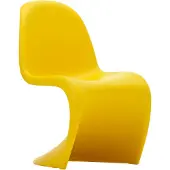 Vitra Panton Junior Stoel - Kinderstoelen Polyurethaanschuim Golden Yellow - 21019608