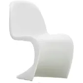 Vitra Panton Junior Stoel Wit - Kinderstoelen Polyurethaanschuim White - 21019604