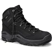 Lowa Veiligheidsschoenen Renegade Work GTX, zwart, mid-model, maat 47, kleur: zwart/zwart, S3 CI/HI/HRO/SRC