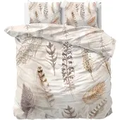 Dreamhouse Dekbedovertrek Furtails Sand Katoen-240 x 200 / 220 cm | Lits-Jumeaux
