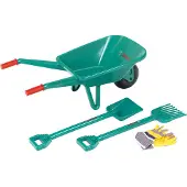 Bosch Toys - Bosch Mini - speelgoed - 4-delige tuinierset - incl. accessoires - groen