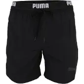 Puma Zwemshorts zwart / wit