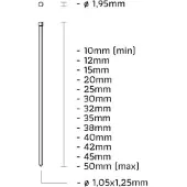 Union Brad Type J 30Mm Cnk Verz Hars - 1000 stuks