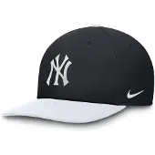 Nike Mlb New York Yankees Dri-fit Pro Structured Square Bill Pet