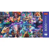 Trefl Puzzle Colorful World 8000 pièces