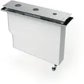 Tres accessoires badreservoirset voor badrandset gemakkelijk te installeren, zonder registratie 20324501