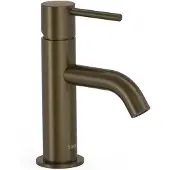 Tres Wastafelmengkraan study exclusive 17,5 cm hendel rond zwart brons