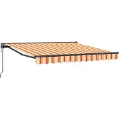 vidaXL Zonnescherm Frame Meerkleurig 350 x 250 cm