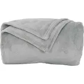 vidaXL plaid Grijs 130 x 150 cm 0.51 kg Fleece