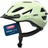 ABUS Fietshelm URBAN-I 4.0 pistacchio green L - 57-61 cm - lichtgroen - Geschikt voor gebruik op elektrische fietsen - stadsfietsen - 290 g
