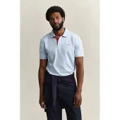 Gant Shirt lichtblauw / rood