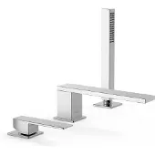 Tres slim badmengkraan voor randset met handdouche chroom 20216103