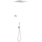 Tres electronische inbouw doucheset met regendouche chroom 09286561