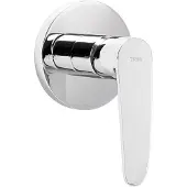 Tres flat inbouw douchemengkraan chroom 20417701