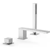 Tres cuadro badmengkraan voor randset met handdouche chroom 00616106