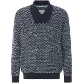 Babista Regular Fit Trui donkerblauw, Motief