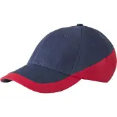 Jan Vanderstorm Baseballpet donkerblauw, Veelkleurig
